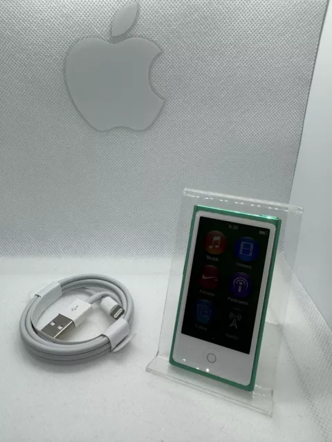 Apple iPod nano 7. Generation 7G (16GB) Verde Green RAR Usato #5363