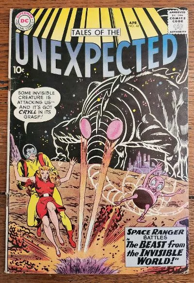 TALES OF THE UNEXPECTED #48 DC Comics 1960 Space Ranger - VG