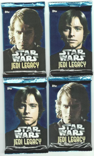 Star Wars Jedi Legacy Topps 2013 Factory Sealed Packet Packs from Open Box