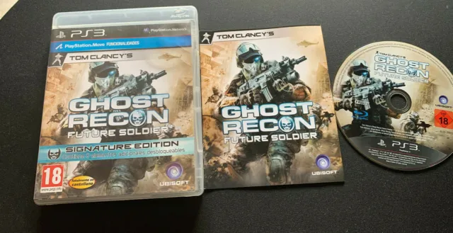 Ghost Recon Future Soldier Signature Edition PS3 Play Station 3 Pal Spanish