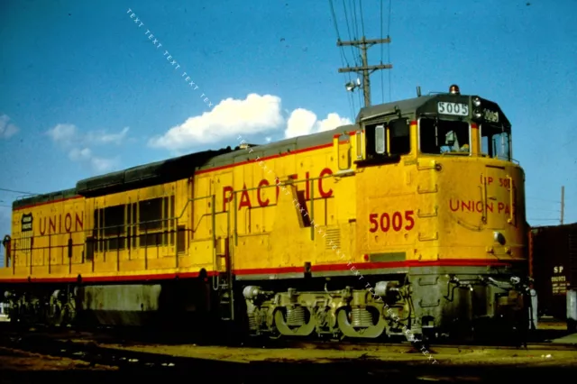 Duplicate Slide UP Union Pacific GE U50C #5005