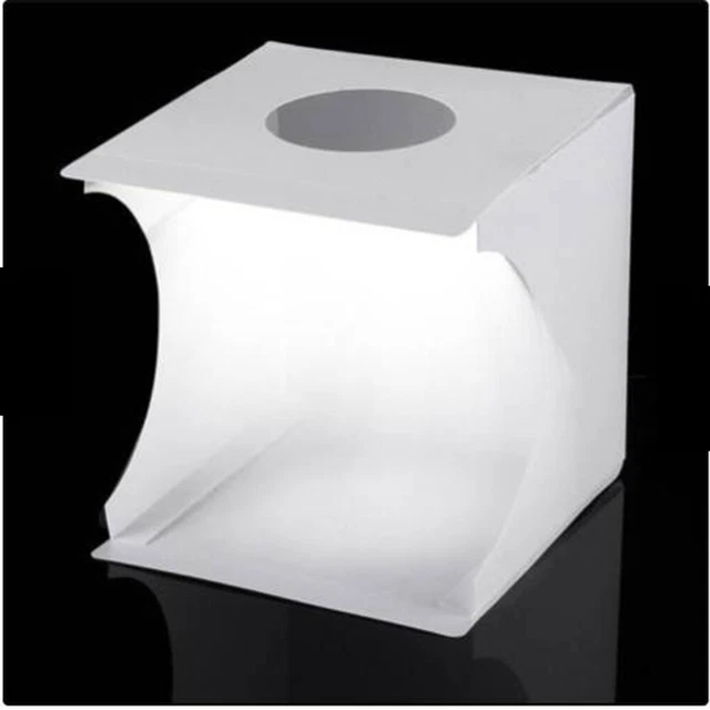 1100LM Contengono Pannelli 2 LED Pieghevoli Luce Portatile Foto Luci Studio-24cm