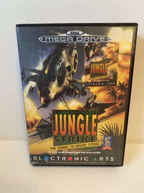 Jungle Strike - Sega Mega Drive Game