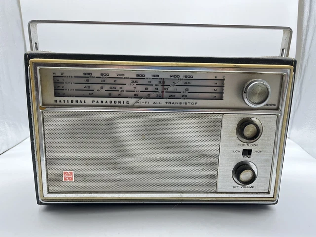 ナショナルHiFiラジオ２バンド　ＡＨ－６１０ ナショナルHiFiラジオ2バンド AH－610 （VINTAGE NATIONAL