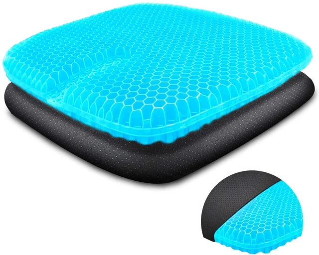 Silla de ruedas elevador de asiento coche oficina cojín de asiento ortopédico gel cojín de coxis Z