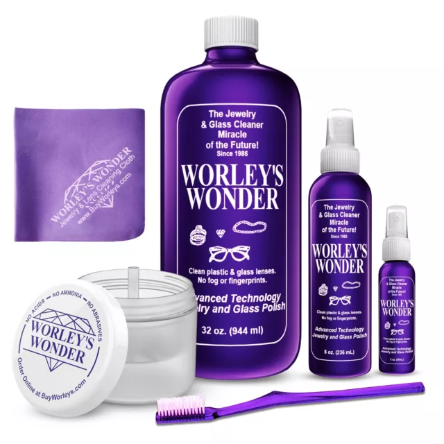 Worley's Wonder Jewelry & Glass Cleaner