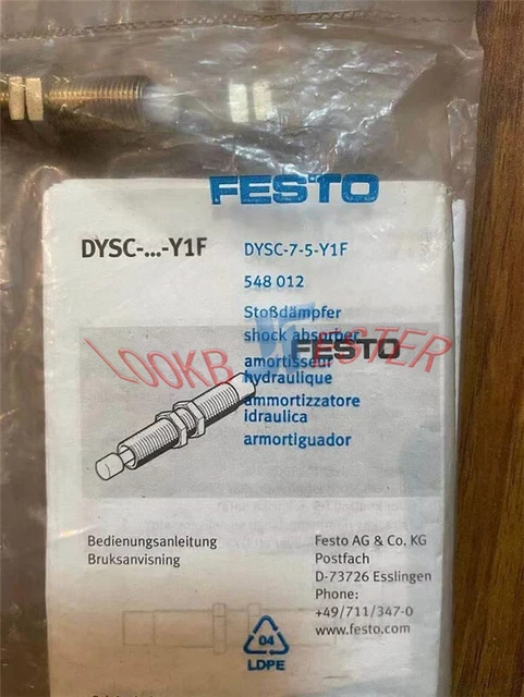 FESTO DYSC-7-5-Y1F 548012 Buffer