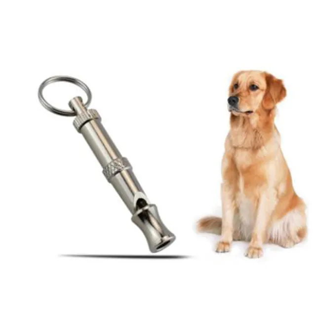 Nuovo fischio cane per smettere di abbaiare controllo per addestramento cani deterrente whis*/t