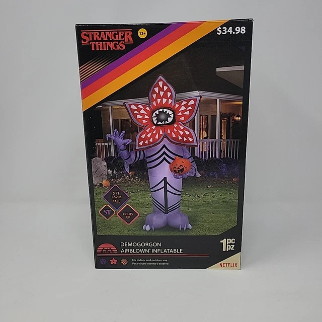 Stranger Things Inflatable GEMMY DEMOGORGON STRANGER Things Airblown Inflatable 5 Feet Blow Up ...