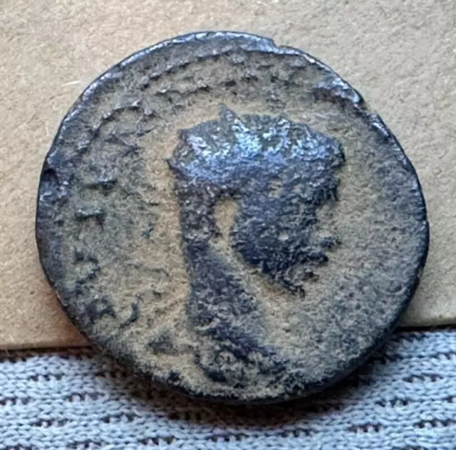 Genuine Roman / Greek ? Ancient Coin ( HELP IDENTIFY )   #ZB50
