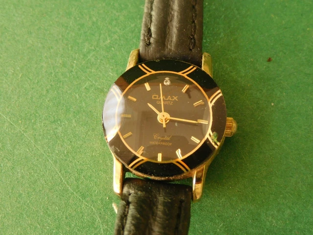 OMAX QUARTZ CRYSTAL Waterproof Damen Armbanduhr EUR 1,00 PicClick DE