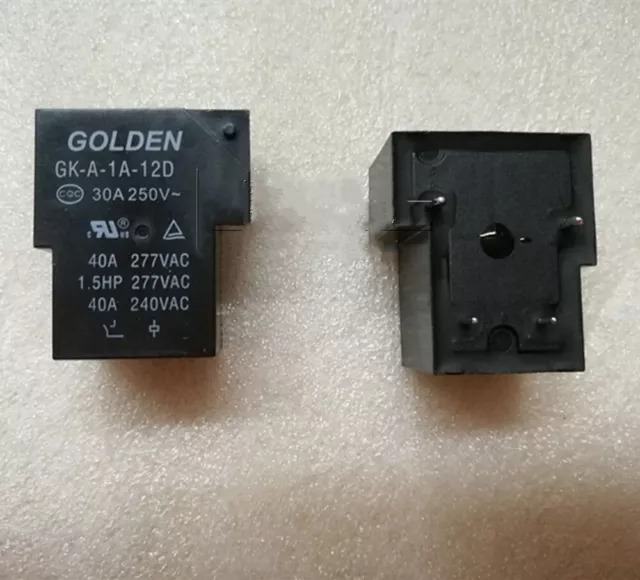 1Pcs New GK-A-1A-12D 12VDC Relay GOLDEN Brand #E5