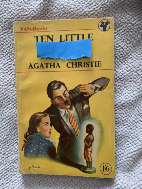 TEN LITTLE ….. AGATHA CHRISTIE 1950 EDITION By Pan Books Very Rare!