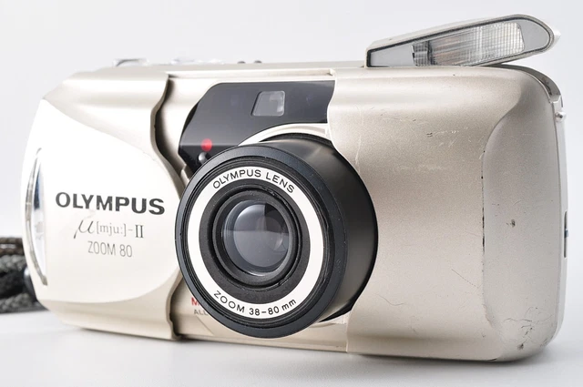 OLYMPUS Μ MJU II ZOOM 80 35mm Point & Shoot Film Camera Tested
