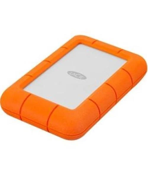 NEW LaCie LAC9000633 Rugged Mini 4 TB Portable Hard Drive - External Orange USB