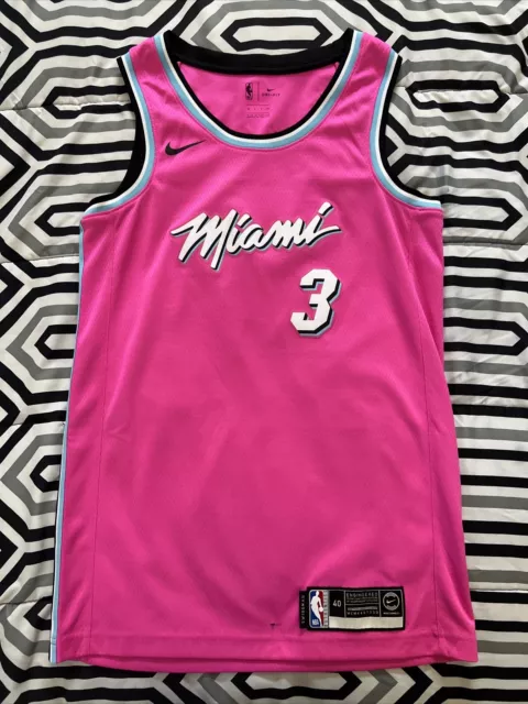 Miami Heat City Edition Jersey Pink FOR SALE! - PicClick