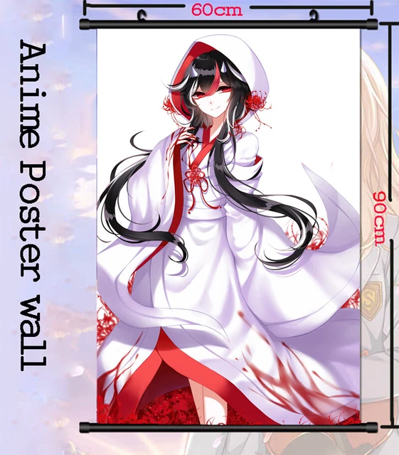 Anime TouHou Project Kijin Seija HD ART Home Decor Wall Scroll Poster 60x90cm