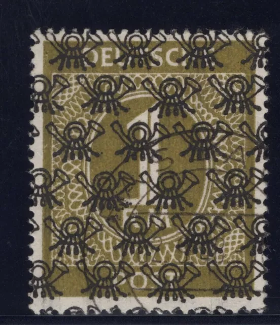 Alliierte Besetzung 1948, Nr. A IX/II, gestempelt "Passau 2.9.48" mit Fotoattest