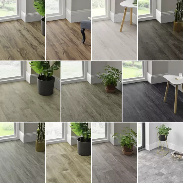 Vinyl Laminat Selbstklebend Eiche Dielen Planke Vinylboden Fußboden ca. 1m²/4m²