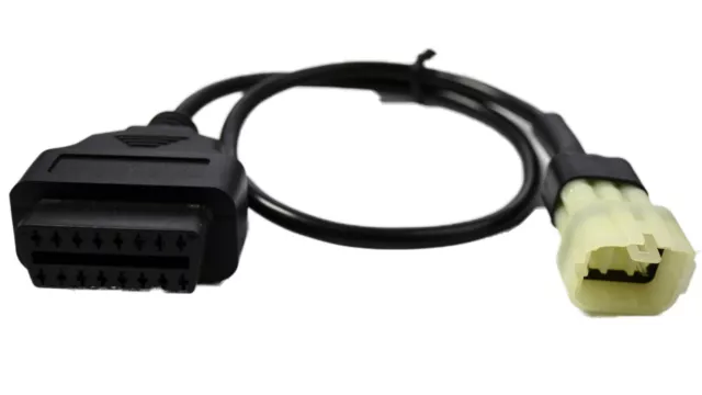 Adapter Stecker für Motorrad KTM 6 Pin Plug zu OBD 2 OBD2 TUNE ECU TUNEECU