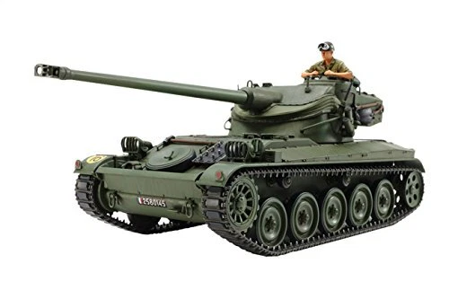 Tamiya 1/35 Char Léger AMX-13 (Militaire) - Kit Modélisme 53491 (Japon Import, Neuf)