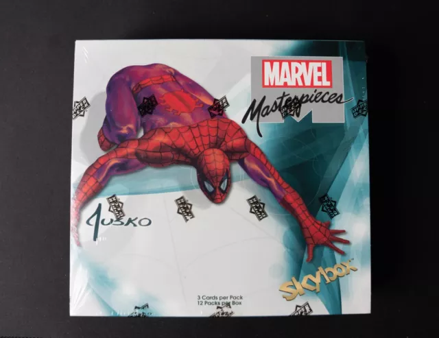 2016 Marvel Masterpieces Factory SEALED BOX - Pristine Condition - Joe Jusko