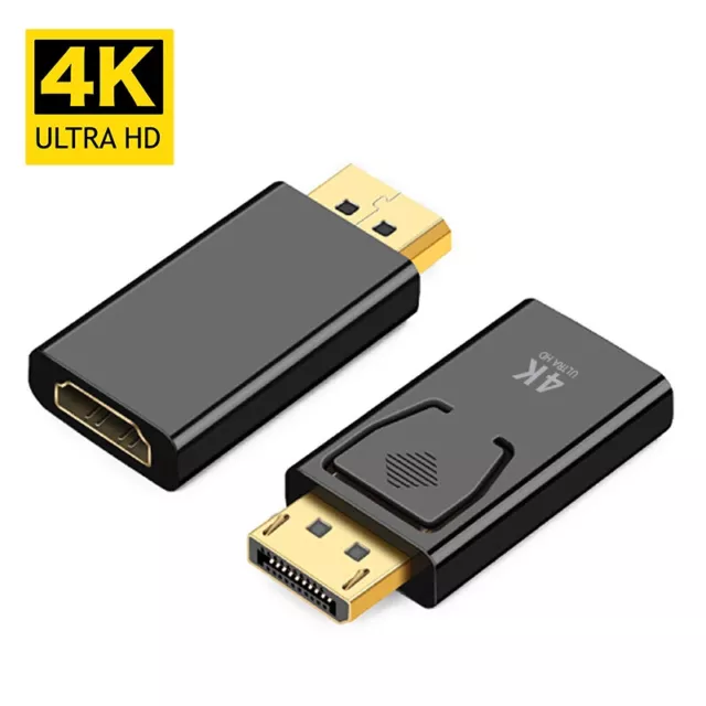 DisplayPort HDMI Adapter Konverter DP 1.2 zu HDMI 1.4 1440P 4K Full HD 2160P