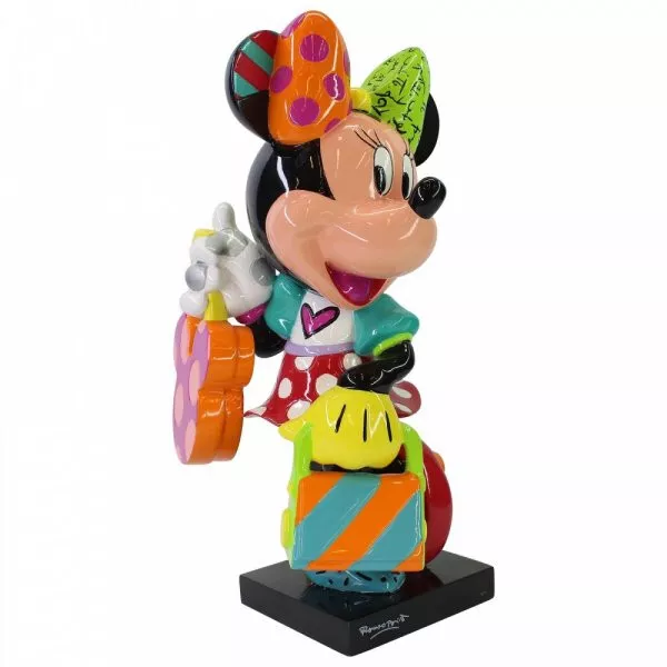 Disney Romero Britto Figur - 6003341 Minnie Mouse Fashionista - Minnie shopping