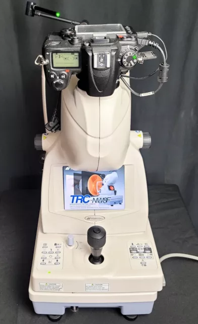 Topcon TRC NW8F Non-Mydriatic Retinal Camera w/ Nikon Digital Camera