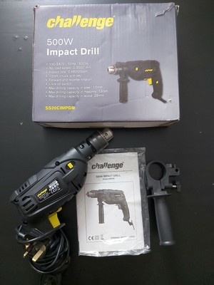 CHALLENGE CORDED IMPACT Drill - 500W 