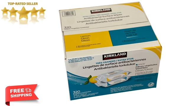 Kirkland Signature Multipurpose Surface Wipes 4 Packs main image 1