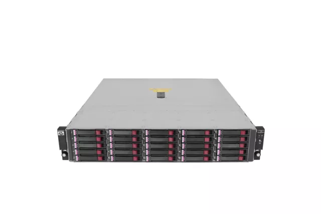 Closure HP Storageworks D2700 + pacchetto 25 300 GB HDD SAS 6G 10K 7,5 TB - AW524A