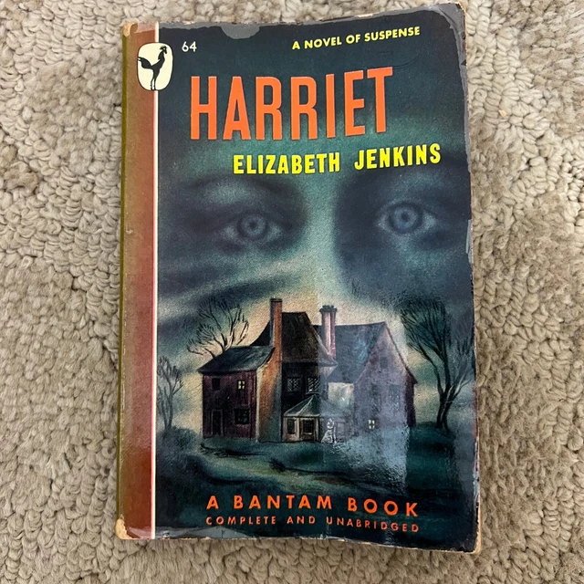 HARRIET HISTORICAL FICTION Paperback Book by Elizabeth Jenkins Horror