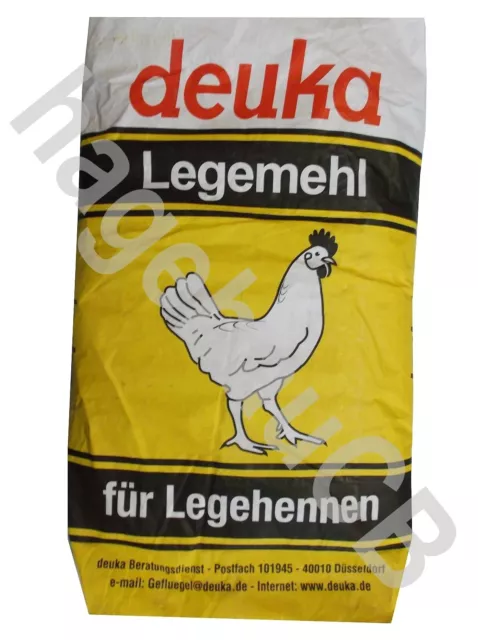 deuka Legemehl 25kg für Legehennen Mehl Geflügelfutter Hühnerfutter Lege-Futter
