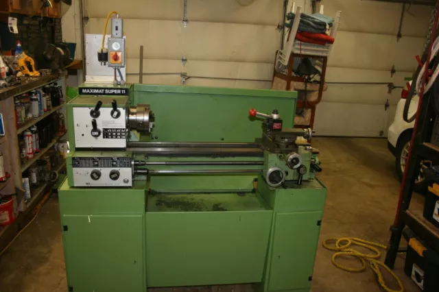 emco maximat super 11 metal lathe