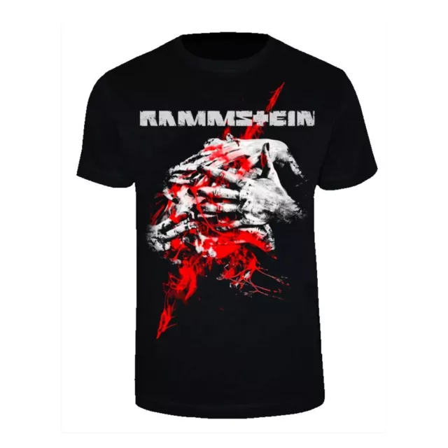 Rammstein Angst T-Shirt Tee Herren Schwarz Rock Band (S-XL) lizensiert