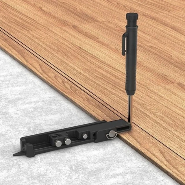 Herramienta multifunción para carpintería herramienta de medidor de regla de plástico/metal ajustable