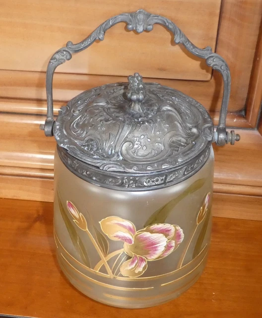 Jardinière vintage Bauer en poterie Swan/estampillée Bauer Los