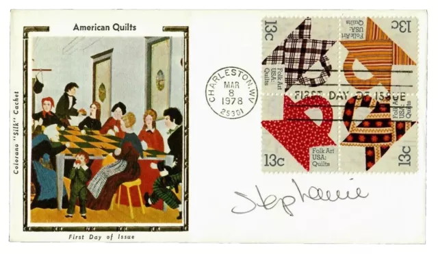 “Princess Stéphanie of Monaco” Hand Signed FDC Dated 1978