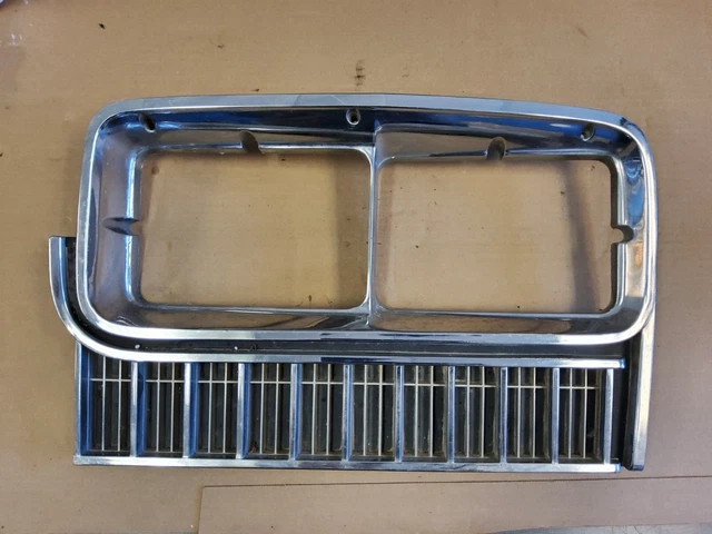 1975 Buick Electra 225 Driver Left Headlight Head Light Bezel Grill Grille OEM 2