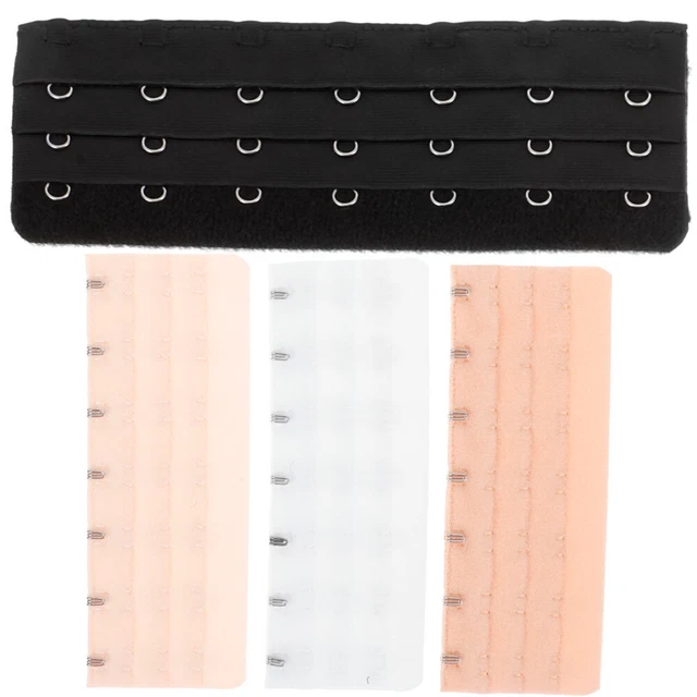 4 PCS SEVEN Hook Bra Extender Extenders Adjustable £4.65 PicClick UK