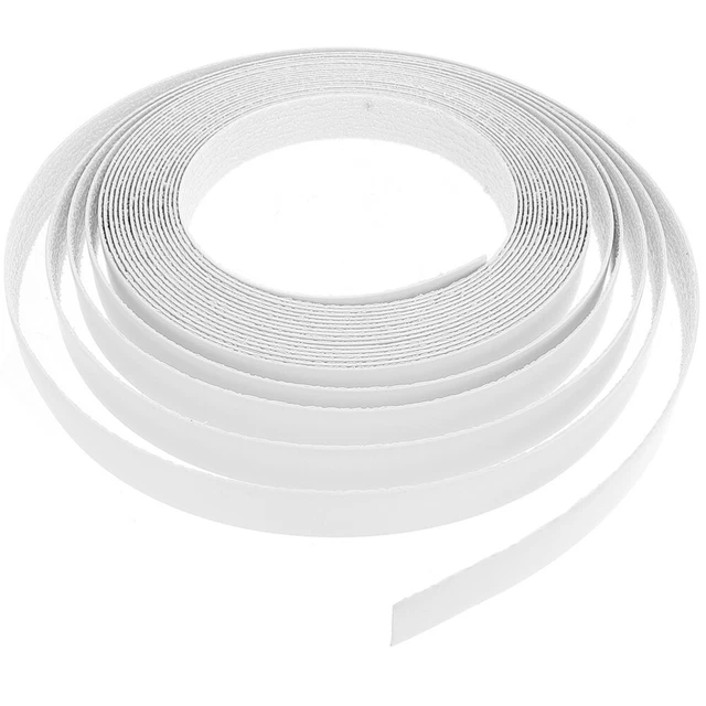 Armario de PVC bordes rayas borde chapa blanca armario