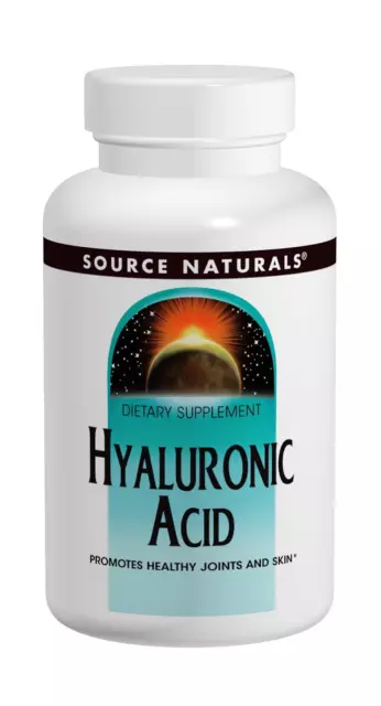 Source Naturals Hyaluronic Acid 50 mg 60 Tabs