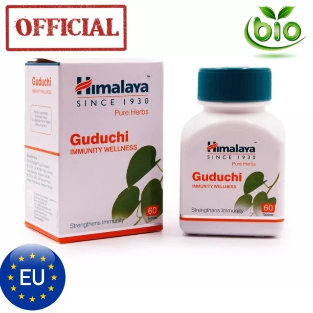 Guduchi Himalaya Exp.2026 OFFICIAL 60 Tabletten für Immunität und Entgiftung