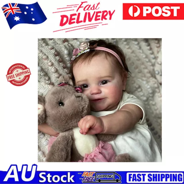 Reborn 50cm Baby Dolls Full Silicone Real Body Doll Newborn Handmade Kids Gift