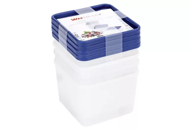 WESTMARK Gefrierdose Trio 0,5l 4Stück   105680