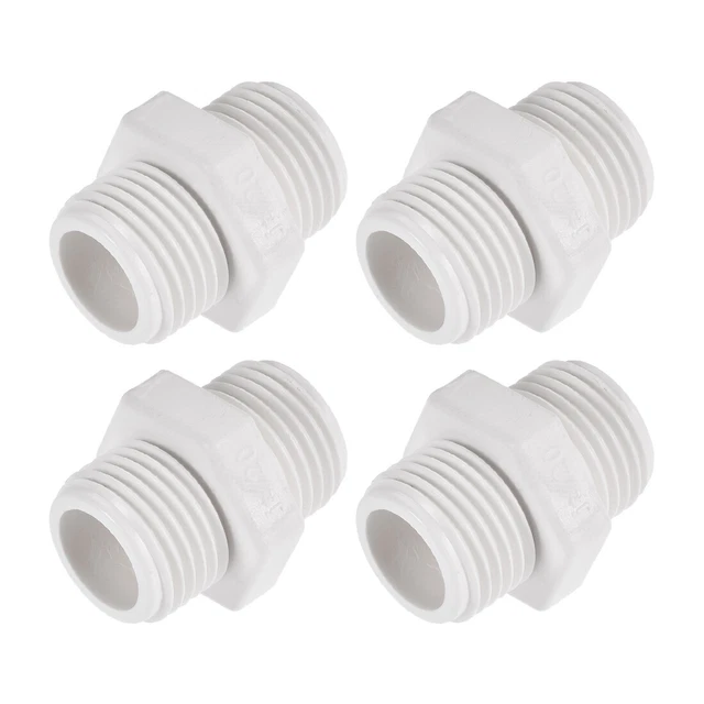 Kit De 15 Réducteurs Filetés M10 Vers M5 - Adaptateur Tuyau Raccord Mâle - Marque Uxcell