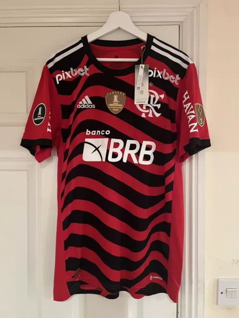 official flamengo 3rd 22/23 Libertadores Champions shirt - UK M - BNWT