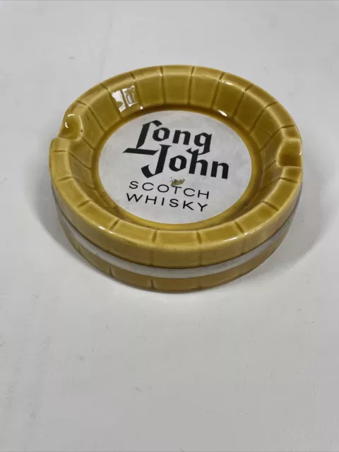 Wade Pdm Long John Scotch Whisky Ashtray..ideal For Home Bar/Man Cave.excellent