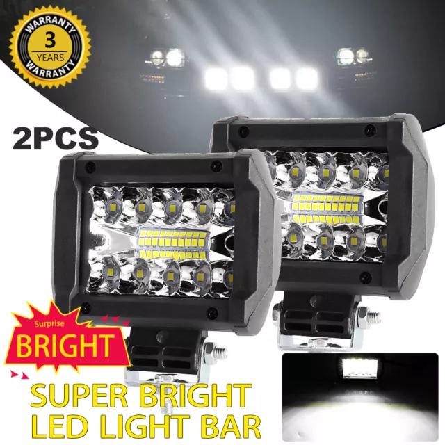 480W LED Work Light Bar Flood Spot Lights Driving Lamp Offroad Car Truck SUV